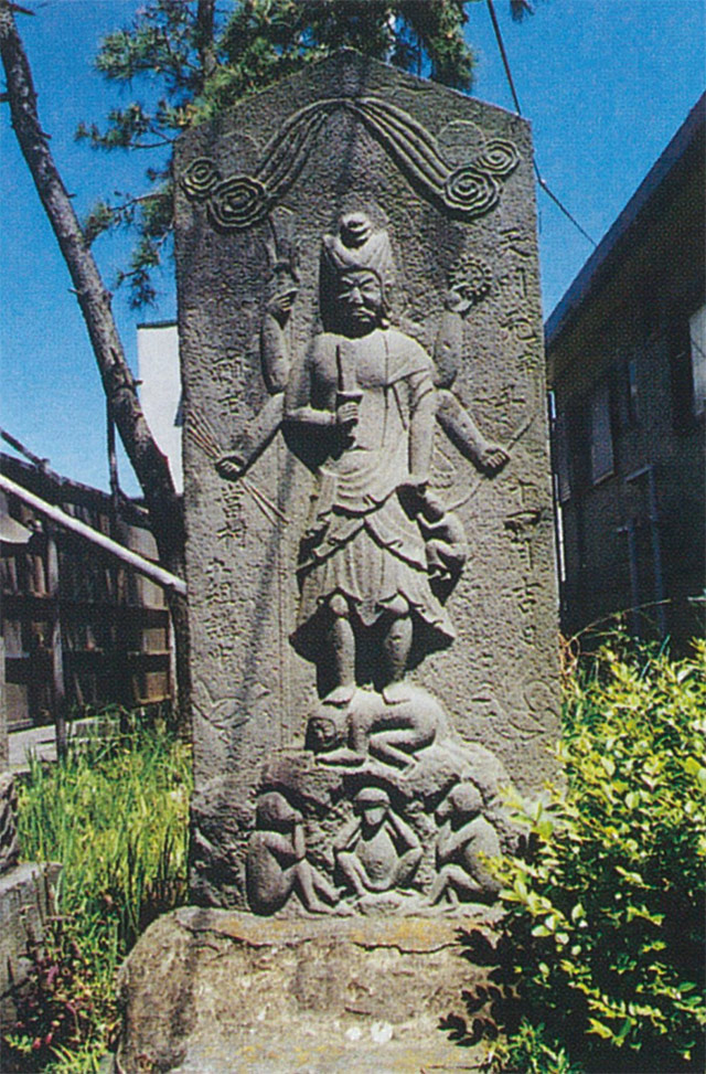 37　神明社の庚申塔